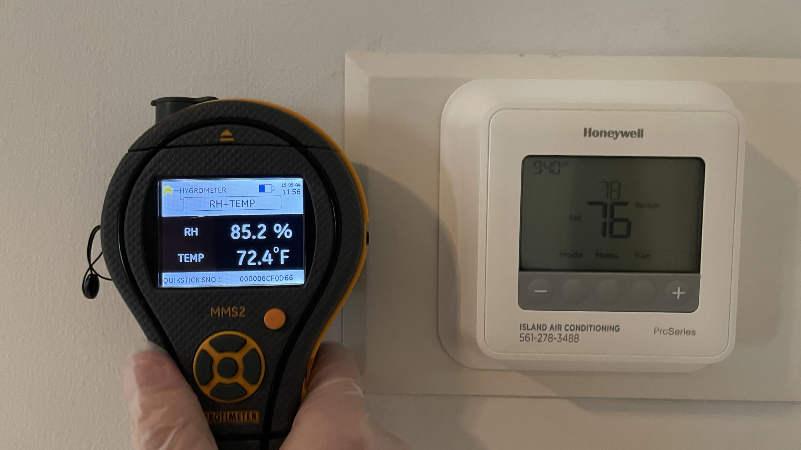 High Humidity causing mold